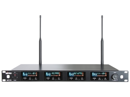 Mipro ACT-74 Wideband Quad-Channel True Diversity Receiver